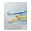 Betsy Drake Crocodile & Frog Throw Main image