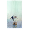 Betsy Drake Balancing Heron Beach Towel Main image