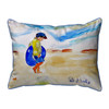 Betsy Drake Boy & Innertube Extra Large Zippered Pillow 20x24 Main image
