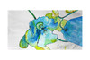 Betsy Drake Blue Hibiscus Beach Towel Main image