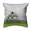 Betsy Drake Hooper Strait Lighthouse Large Indoor/Outdoor Pillow 16x20 Main image