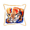 Betsy Drake Cougar Large Indoor/Outdoor Pillow 18x18 Main image