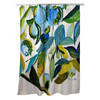 Betsy Drake Betsy's Blue Berries Shower Curtain Main image