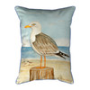 Betsy Drake Seagull Large Indoor/Outdoor Pillow 16x20 Main image