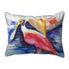 Betsy Drake Spoonbill Large Indoor/Outdoor Pillow 16x20 Main image