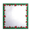Betsy Drake Poinsettia Square Table Cloth 52 Main image