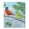 Betsy Drake Pair of Buntings Throw Main image