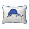 Betsy Drake Sailfish Large Indoor/Outdoor Pillow 16x20 Main image