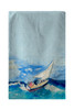 Betsy Drake Sailboat Kitchen Towel Main image
