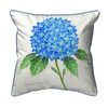 Betsy Drake Hydrangea Flower Extra Large 22 X 22 Indoor / Outdoor Pillow Main image