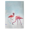 Betsy Drake Funky Flamingos Guest Towel Main image