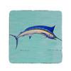 Betsy Drake Blue Marlin Coaster Set of 4 Main image