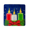 Betsy Drake Christmas Candles Coaster Set of 4 Main image