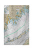 Betsy Drake Buzzards Bay, MA Nautical Map Kitchen Towel Main image
