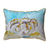 Betsy Drake Ghost Crab Small Indoor/Outdoor Pillow 11x14 Main image