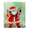 Betsy Drake Santa Claus Fleece Throw Main image