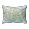 New Orleans Map Pillow 16x20 – Large Corded Indoor/Outdoor Main image