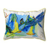 Betsy Drake Yellow Bells & Dragonfly Large Pillow 16x20 Main image
