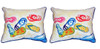 Pair of Betsy Drake Six Flip Flops Large Indoor/Outdoor Pillows 18x18 Main image