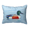 Betsy Drake Northern Shoveler Extra Large Zippered Pillow 20x24 Main image