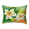 Betsy Drake Magnolia Flowers Extra Large 20 X 24 Indoor / Outdoor Pillow Main image