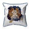 Betsy Drake Lion Extra Large 22 X 22 Indoor / Outdoor Pillow Main image