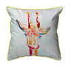 Betsy Drake Giraffe Extra Large 22 X 22 Indoor / Outdoor Pillow Main image
