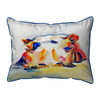 Betsy Drake Hippo Extra Large 20 X 24 Indoor / Outdoor Pillow Main image