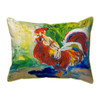 Betsy Drake Red Rooster Extra Large 20 X 24 Indoor / Outdoor Pillow Main image