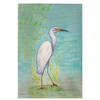 Betsy Drake Snowy Egret Guest Towel Main image