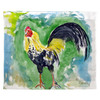 Betsy Drake Bantam Rooster Outdoor Wall Hanging 24x30 Main image