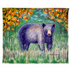 Betsy Drake Black Bear Outdoor Wall Hanging 24x30 Main image