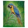Betsy Drake Blue Macaw Outdoor Wall Hanging 24x30 Main image