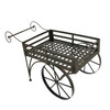 26 Inch Rustic Wagon Cart Plant Stand Main image