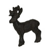 Set of 5 Rustic Brown Cast Iron Deer Drawer Pulls Home Décor 2 Inches Long Additional image
