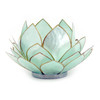 Capiz Shell Opening Lotus Flower Tealight Candle Holder Main image