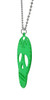Green Enamel Sugar Skull Necklace DOD Additional image
