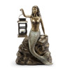 SPI Home Beachside Mermaid Lantern 17.5" x 12.0" x 6.0" 5.00 lbs. Aluminum Main image