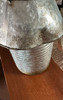 Galvanized Metal Farm Grain Silo Hanging Birdhouse 16 Inches High Image of main defect