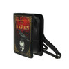 The Raven Vinyl Book Backpack Purse Adjustable Strap Crossbody Bag Additional image