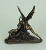 Cupid and Psyche Classic Mythology Bronze Finished Statue Additional image