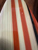Set of 3 Hand Carved and Painted 16 Inch Wooden Surfboard Wall Hangings Image of defect