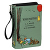 Green Vinyl Winnie The Pooh Book Handbag Novelty Clutch Wristlet A.A. Milne Main image