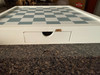 Coastal Themed Seashell Checkers Set With Game Board 13 Inches Image of main defect