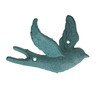 Charming Set of 5 Coastal Coral Color Cast Iron Flying Birds Wall Sculptures Additional Image 6