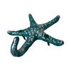 Set of 3 Cast Iron Coral Starfish Decorative Wall Hooks Hangers 4 Inches Additional image