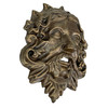 Cast Iron Green Man Wall Décor - Bronze Finish - 9.75 inches Tall - Easy to Hang Additional image