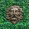 Cast Iron Green Man Wall Décor - Bronze Finish - 9.75 inches Tall - Easy to Hang Lifestyle image 4
