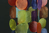Multicolor Capiz Shell Hanging Wind Chime Outdoor Decor for Garden and Patio, Additional image