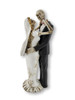 Bride and Groom Skeletons Wedding Statue Cake Topper Main image